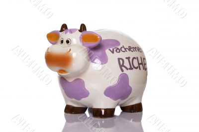 Ceramic money cow