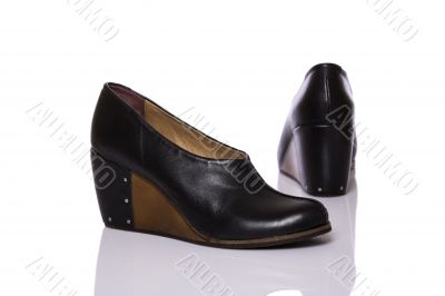 Woman leather shoes