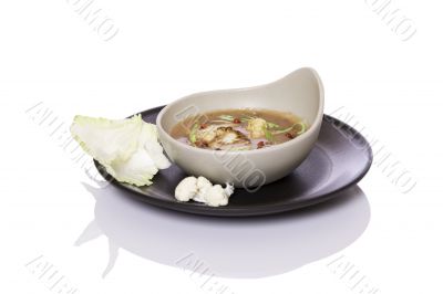 Cauliflower creamy soup