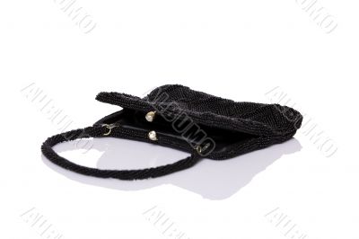 Lady black handbag