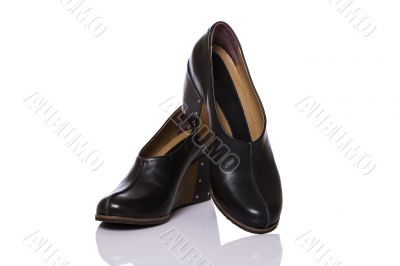 Woman leather shoes