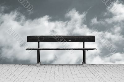 Isolated bench