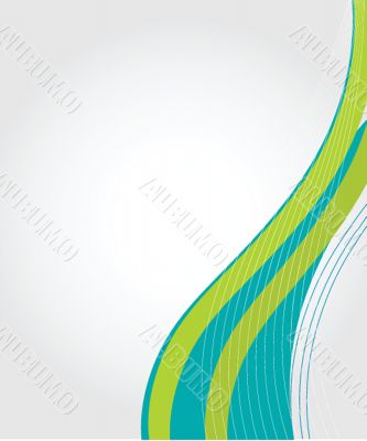 Abstract blue background. Vector illustration.
