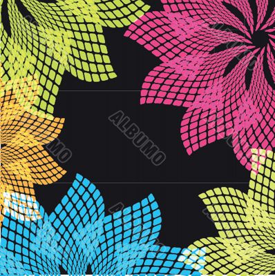 Abstract background.Vector card