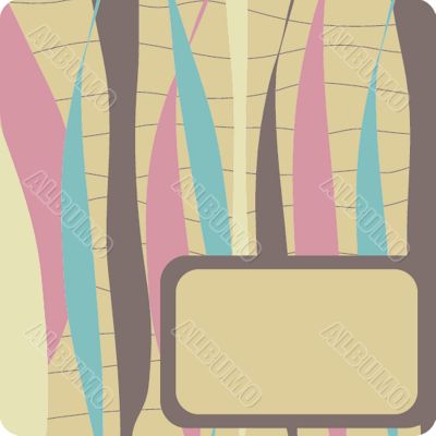 Abstract background.Vector card