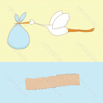 Stork bring baby boy