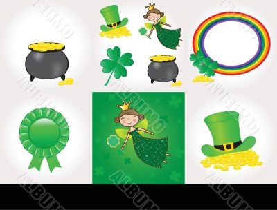 St Patrick day set