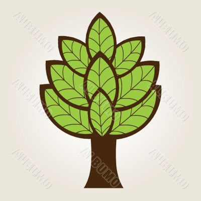 Illustration of beautiful spring background