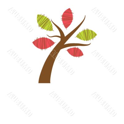 Illustration of beautiful spring background