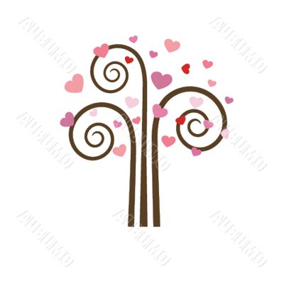 Illustration of beautiful spring background