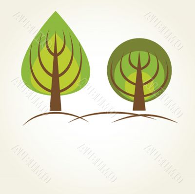 Illustration of beautiful spring background