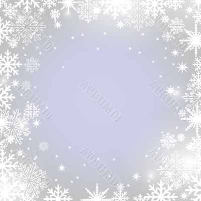 Christmas background in pastel colors