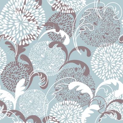 Floral seamless beautiful pattern