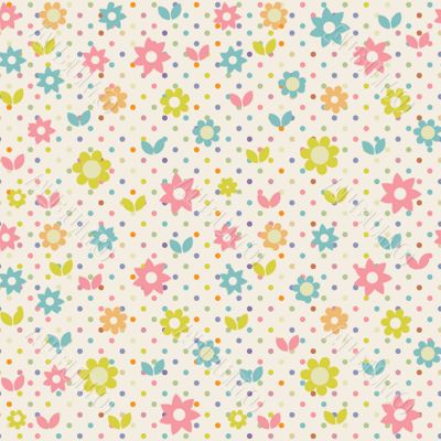 Floral seamless beautiful pattern