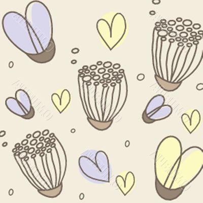 Floral seamless beautiful pattern