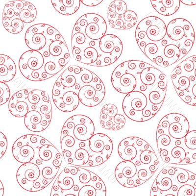 Floral seamless beautiful pattern