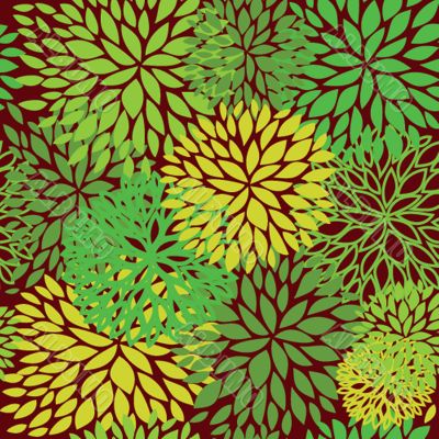 Floral seamless beautiful pattern