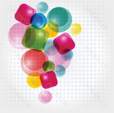 Abstract background.Vector card