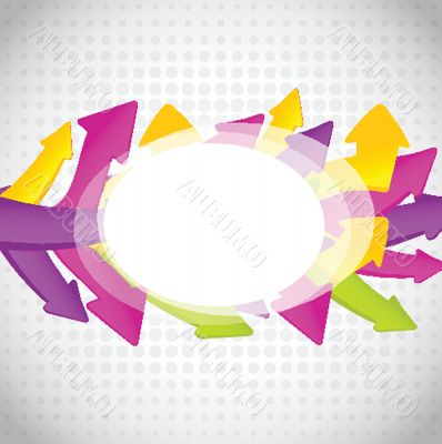 Vintage arrows. Vector set for your design.