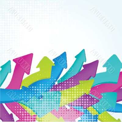 Vintage arrows. Vector set for your design.