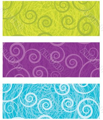 Cute vector background with decorative elements