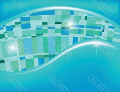 Neon lights  graphic design abstract background.