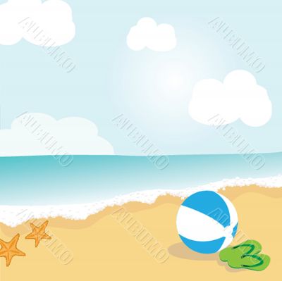 Beach landscape