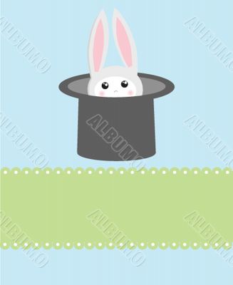 baby boy announcement card. vector illustration