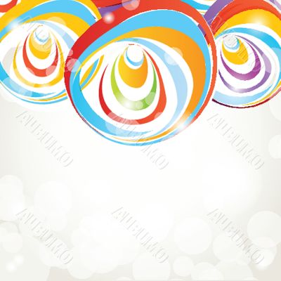 Floral vector background