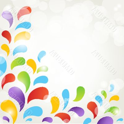Floral vector background