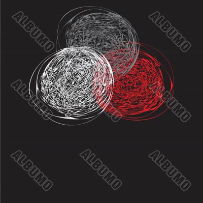 Neon lights  graphic design abstract background.