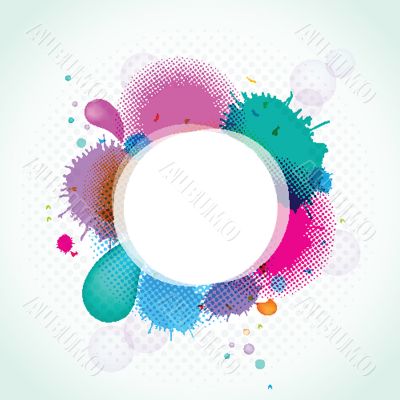 Neon lights  graphic design abstract background.