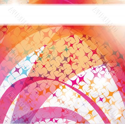 Neon lights  graphic design abstract background.