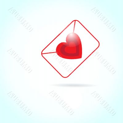 Cute vector background with vintage hearts