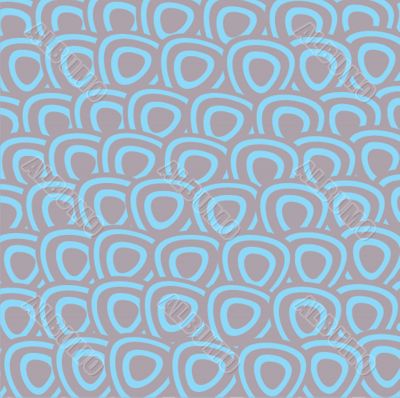 Seamless pattern with hand drawn  squares