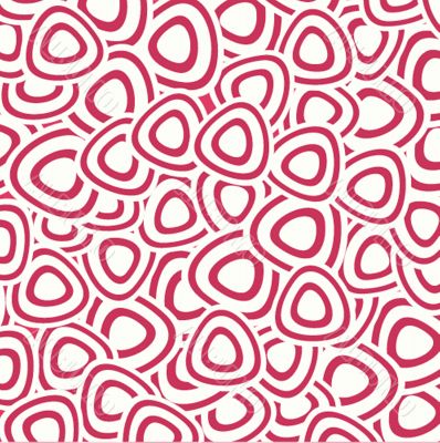 Seamless pattern with hand drawn  squares