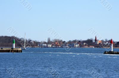 Stralsund harbor