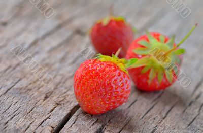 Fresh strawberries