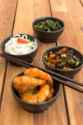 Asian vegetarian food