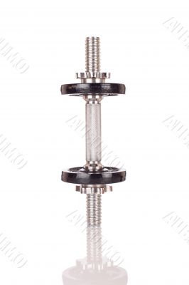 Steel dumbbell