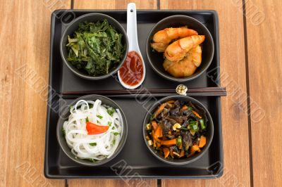 Traditional asian dish
