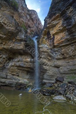 Gollorio Cascade, Guadalajara, Spain