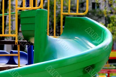 city children's Playground in the Park