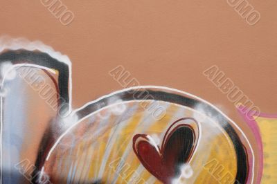 Graffiti on a wall