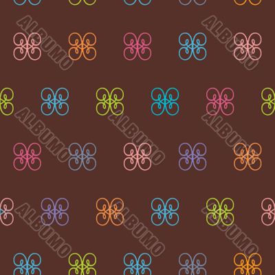Floral seamless beautiful pattern
