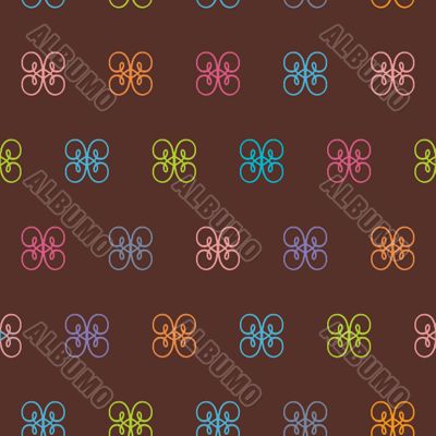 Floral seamless beautiful pattern