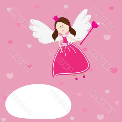 Illustration of a beautiful   fairy
