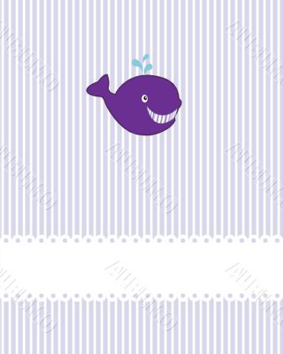 Whale cartoon