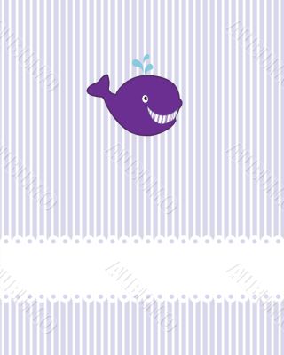 Whale cartoon