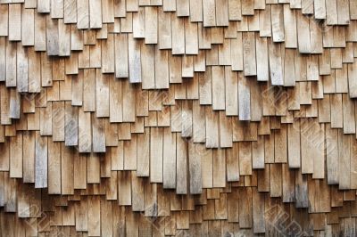 Wooden shingles texture